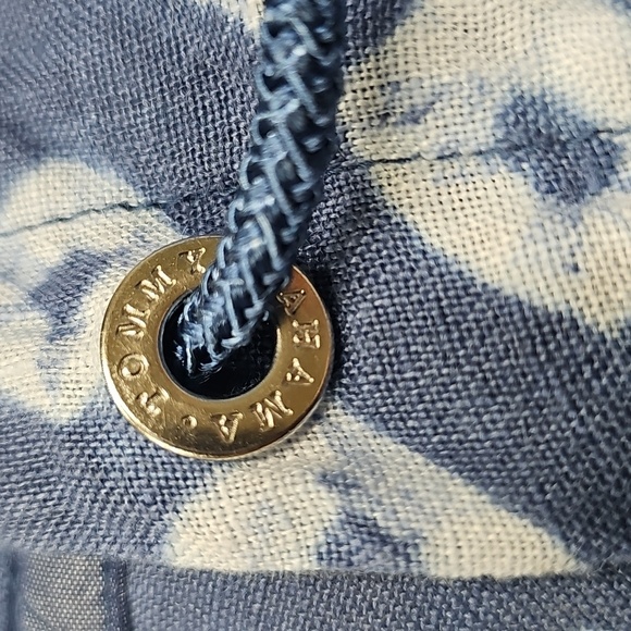 Tommy Bahama Shibori Linen Baja Hoodie, Blue White, Size Medium - Picture 7 of 12